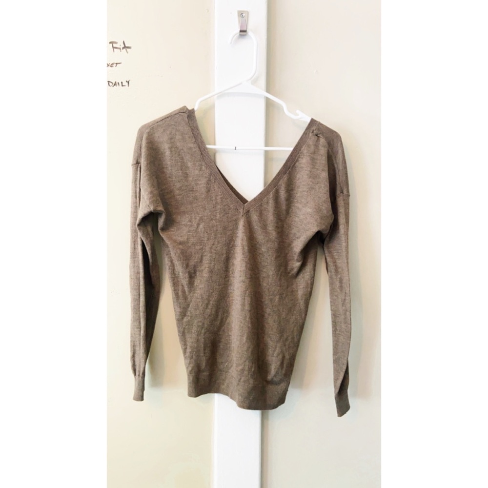 Zara Knit V Neck- Small